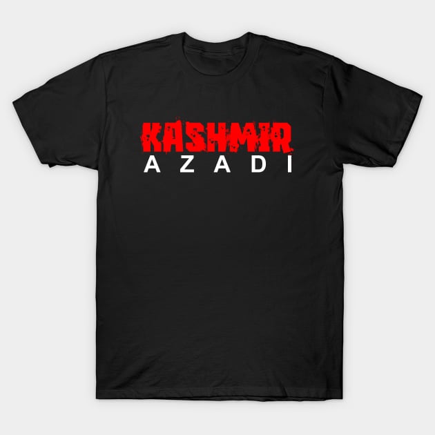 Kashmir Azadi - Free Kashmir From India Pakistan Protest T-Shirt by mangobanana